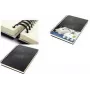 Caderno de esboços de espiral Kangaro Design A5, 80 folhas, 140 g/m², papel creme isento de ácido, capa dura preta K-5577