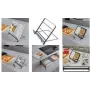 Suporte de livro de cozinha Metaltex Tokyo LAVA preto mate 352918000