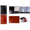 Multo Hannibal Pasta de apresentação A4, 20 capas, couro sintético cognac, Soft Touch MU-202044