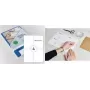 RILLPRINT R88920 Etiquetas universais 105 x 74 mm brancas autoadesivas para impressoras de jato de tinta, laser e laser cor 800 etiquetas