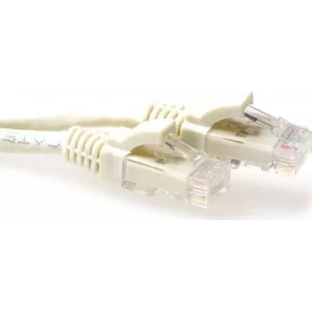 ACT Marfim 0,25m Cabo de rede U/UTP CAT6A Snagless RJ45 IB3252