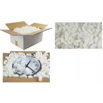 RAADHUIS Eco Flo Chips de enchimento biodegradáveis, 42 L, amido de milho, branco RD-352064