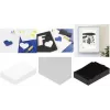 Kangaro Placa de espuma 500 x 700 mm, 3 mm, branco, papel mate frente e verso, 1 unid. K-0073-005