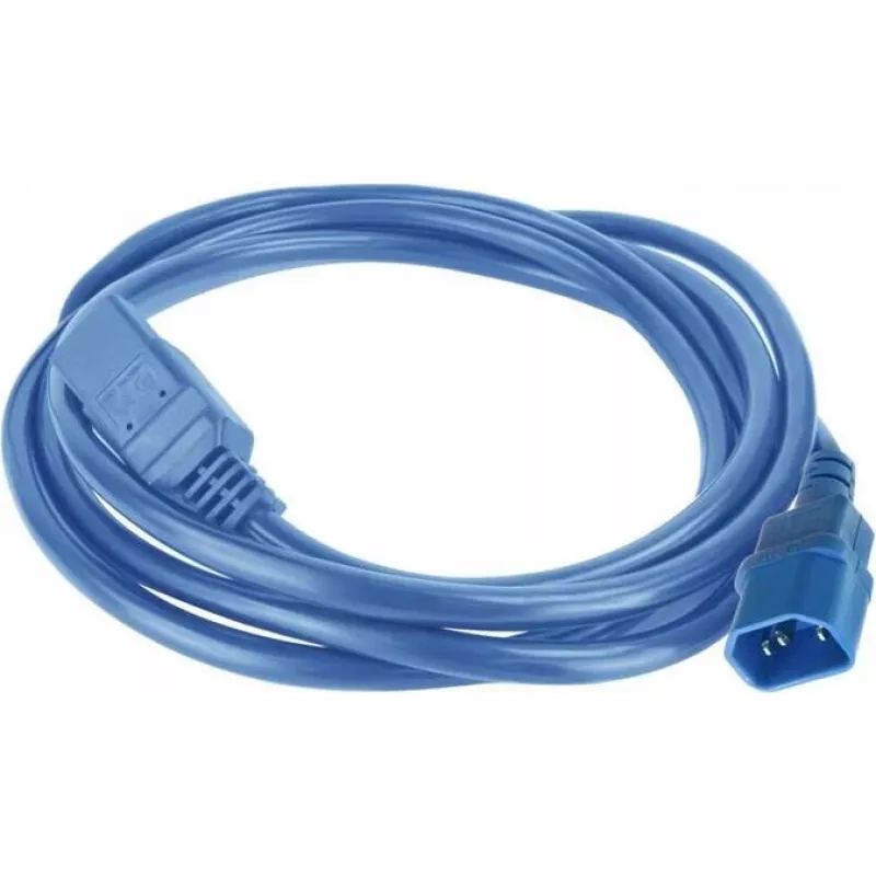 ACT Cabo de alimentação C14 para C21 IEC 60320 azul 3 m (AK5384)