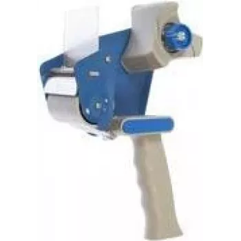 RAADHUIS Dispensador manual de fita de embalagem, cinzento/azul, para fita 50 mm x 66 m, 1 unid. (RD-351147)