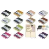Caderno de esboços Kangaro K-861202, 80 folhas, 120 x 120 mm, capa dura PU rosa antigo, papel creme 140 g/m²