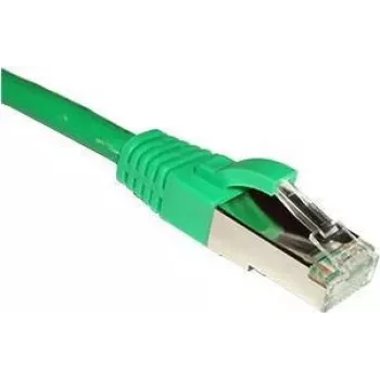 Cabo de rede Cat6a S/FTP verde 0,5m ACT (IB7400)