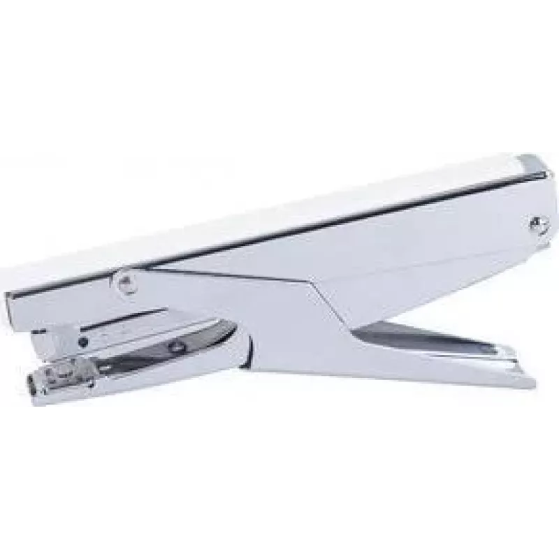Agrafador PAVO, 16 folhas, metal prateado/branco, agrafamento aberto e fechado, 1 unid. 8052257