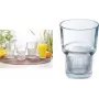 Conjunto de copos Esmeyer Arcoroc Starline em vidro temperado, 350 ml, transparente, 6 unid. 384-6734