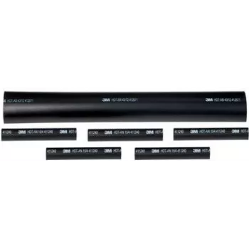 Tubo termorretrátil 3M TE100050984 12,7 mm preto, pack de 4