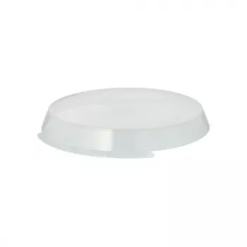 PAPSTAR Circulware Tampa redonda transparente para taças, polipropileno com 30% de cargas minerais, 180 mm, 1 unid. 97020