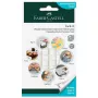 Faber-Castell Tack-It Massa adesiva, removível e reutilizável, branco, 84 unid. (589150)