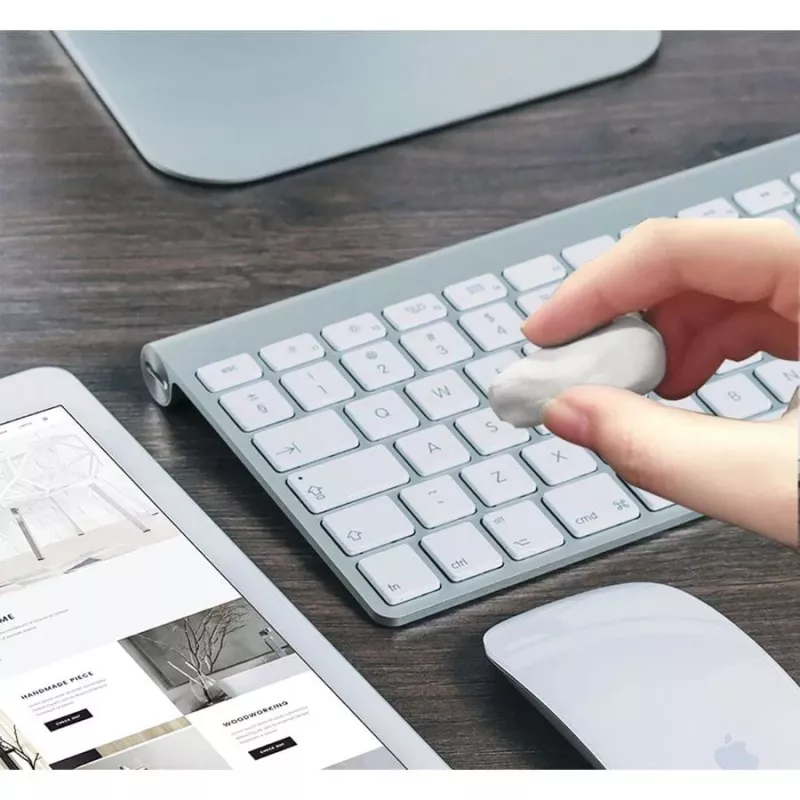 Faber-Castell Tack-It Massa adesiva, removível e reutilizável, branco, 84 unid. (589150)