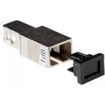 ACT Atenuador de fibra ótica SC 5 dB monomodo SC/UPC caixa metálica EA4005