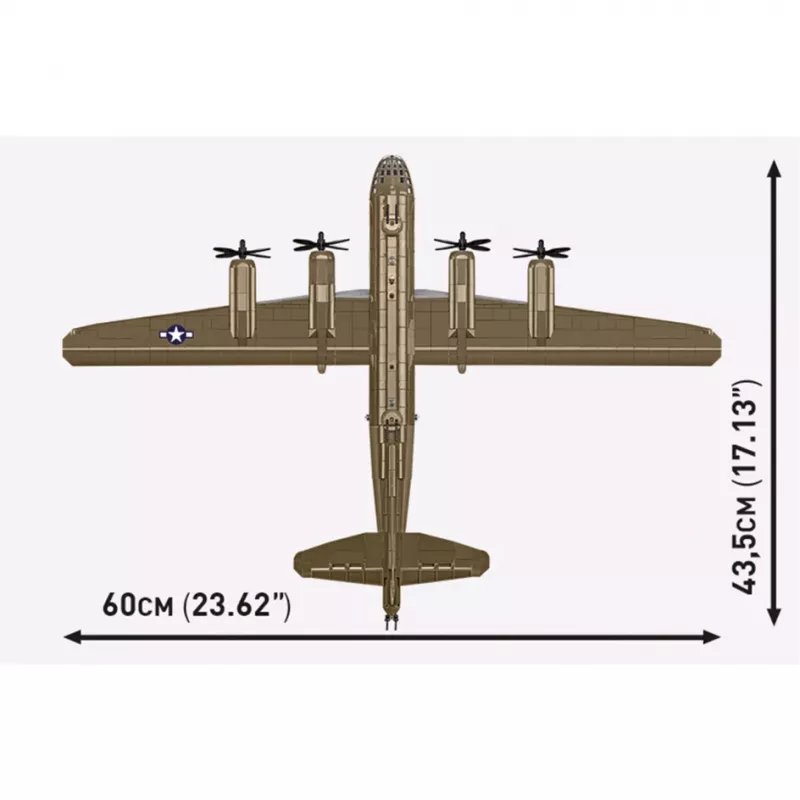 COBI Blocos Boeing B-29 Superfortress 1074 peças