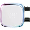 Ocypus Iota L24 Rato sem fios branco com clique silencioso, 2,4 GHz, 1600 DPI, ambidestro