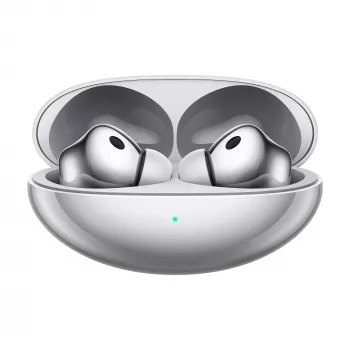 Auscultadores sem fios HUAWEI FreeBuds Neo Stellar Silver com estojo de carregamento, Bluetooth 5.3, IP54