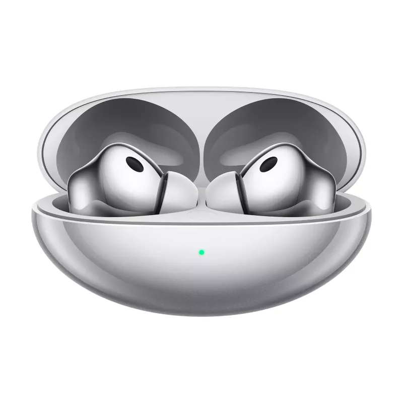 Auscultadores sem fios HUAWEI FreeBuds Neo Stellar Silver com estojo de carregamento, Bluetooth 5.3, IP54