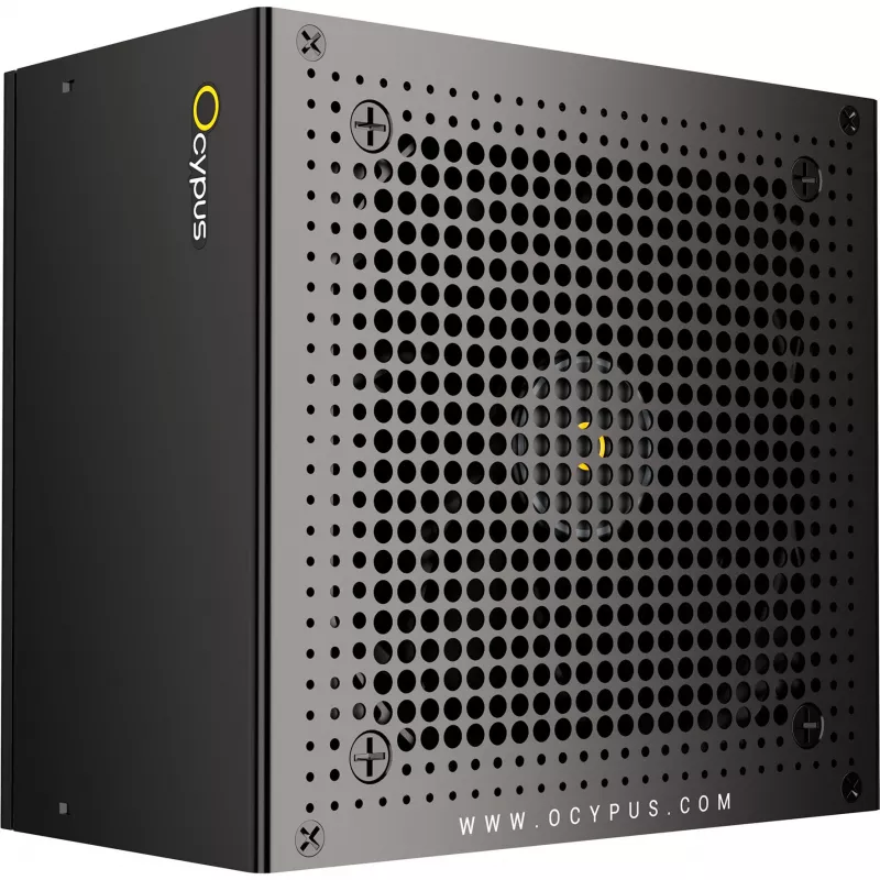 Fonte de alimentação OCYPUS Iota P1000 1000W 80 PLUS Gold ATX 3.0 totalmente modular - preta