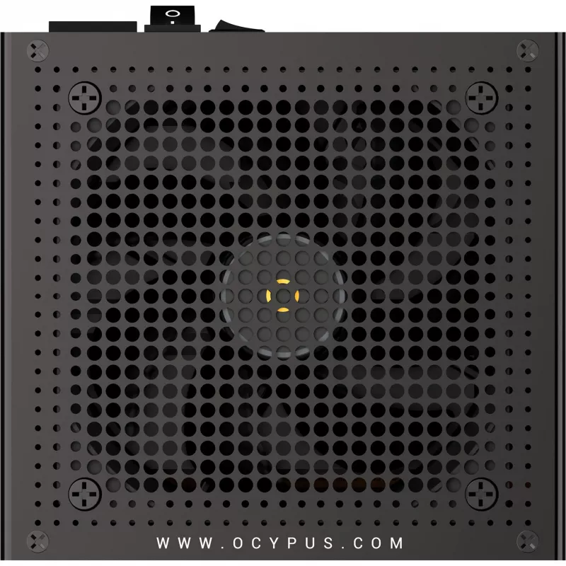 Fonte de alimentação OCYPUS Iota P1000 1000W 80 PLUS Gold ATX 3.0 totalmente modular - preta