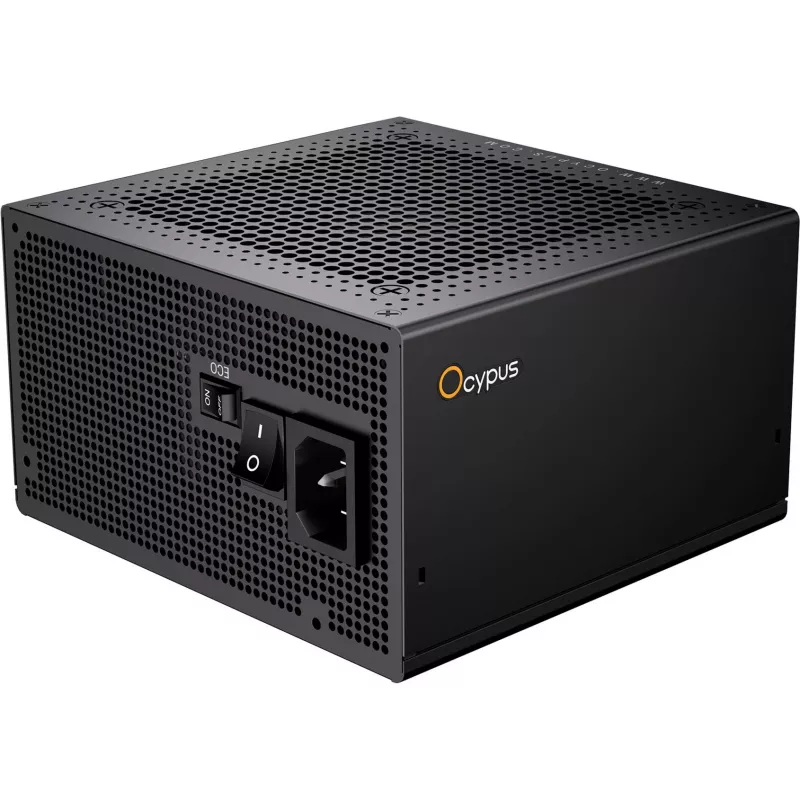 Fonte de alimentação OCYPUS Iota P1000 1000W 80 PLUS Gold ATX 3.0 totalmente modular - preta