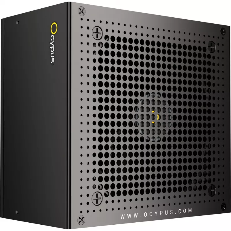 Fonte de alimentação OCYPUS Iota P750 750W 80 PLUS Gold totalmente modular ATX 3.0 - preta