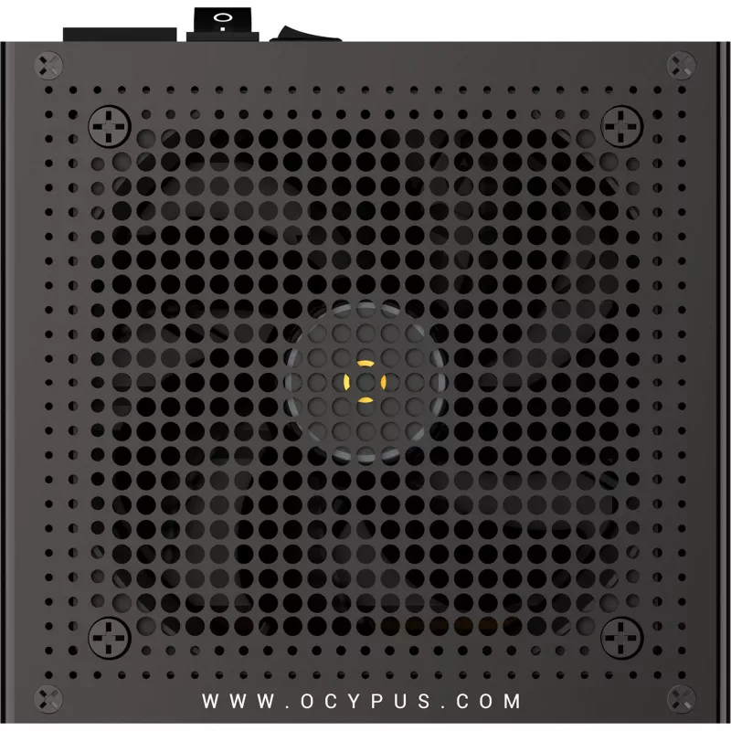 Fonte de alimentação OCYPUS Iota P750 750W 80 PLUS Gold totalmente modular ATX 3.0 - preta