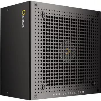 Fonte de alimentação OCYPUS Iota P850 preta 850W 80 PLUS Gold totalmente modular ATX 3.0 PCIe 5.0