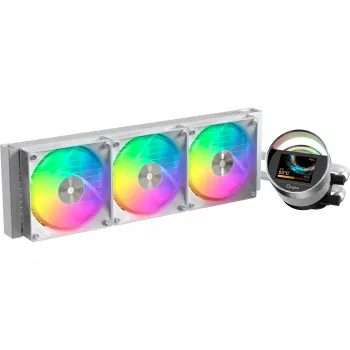 Dissipador de CPU líquido Ocypus Sigma L36 ARGB branco 360mm