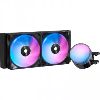 Dissipador de CPU líquido All-in-One Ocypus Delta L24 ARGB V2 240mm - preto