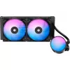 Dissipador de CPU líquido All-in-One Ocypus Delta L24 ARGB V2 240mm - preto