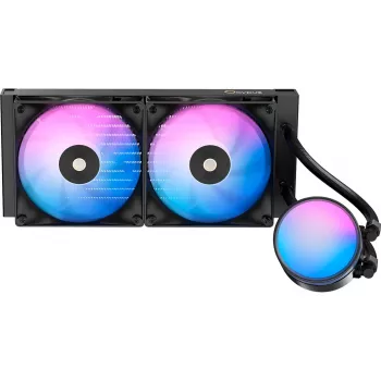 Dissipador de CPU líquido All-in-One Ocypus Delta L24 ARGB V2 240mm - preto