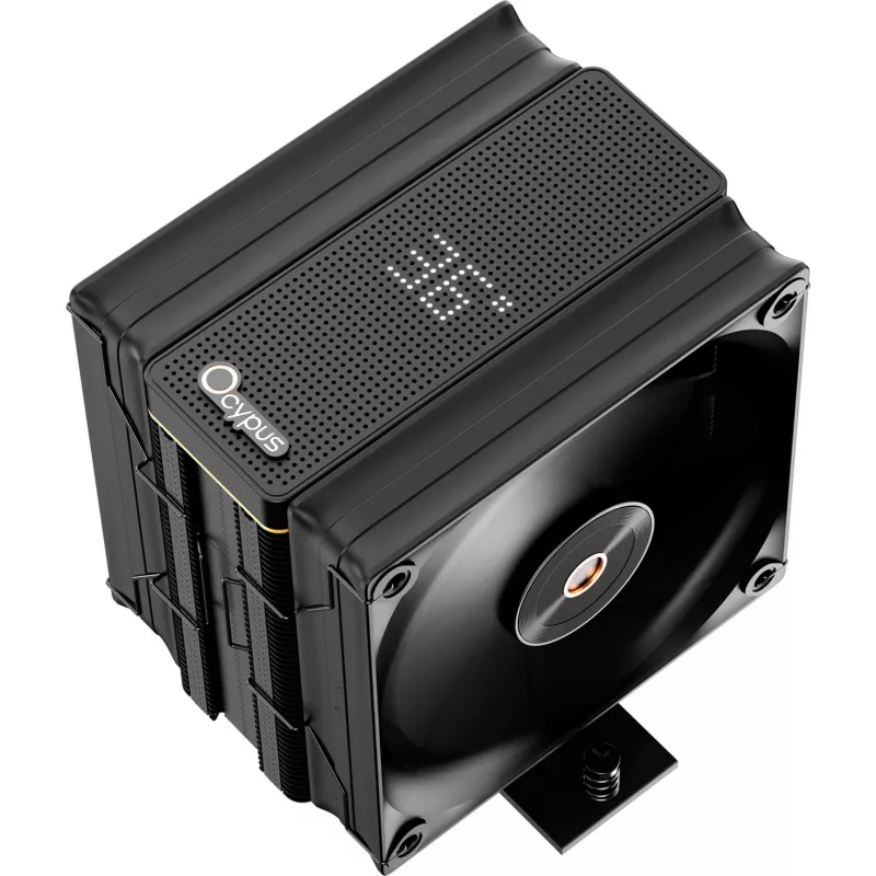 Dissipador de CPU a ar Ocypus Iota A40 Dual-Lüfter preto 120 mm