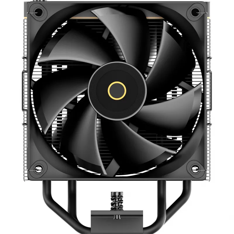 Dissipador de CPU a ar Ocypus Iota A40 Dual-Lüfter preto 120 mm