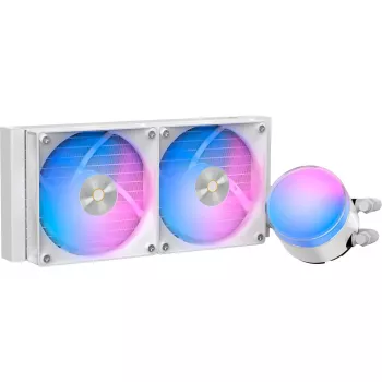 Dissipador de CPU líquido AIO Ocypus Delta L24 ARGB V2 branco 240mm