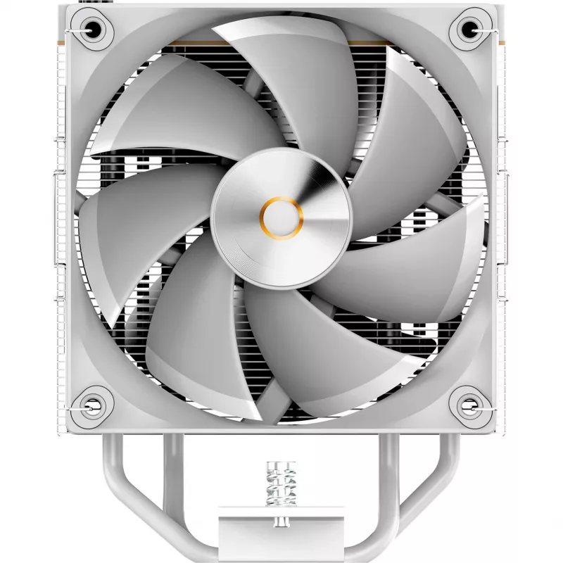 Ocypus Iota A40 Dual Fan White Refrigeração a ar para CPU 120 mm