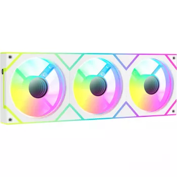 Dissipador de CPU líquido AIO Ocypus Gamma F36 ARGB branco 360mm