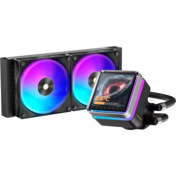 Dissipador de CPU líquido Ocypus Sigma L24 EX ARGB 240mm - preto