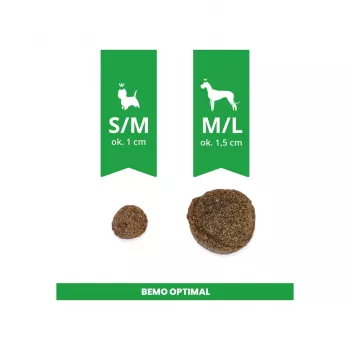 BEMO Optimal Vitela e Legumes Medium/Large - Alimento seco para cães - 15kg