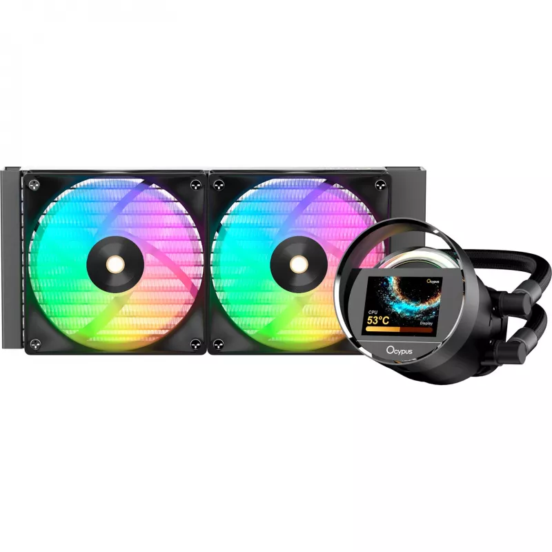 Arrefecedor líquido de CPU Ocypus Sigma L24 ARGB 240mm - Preto