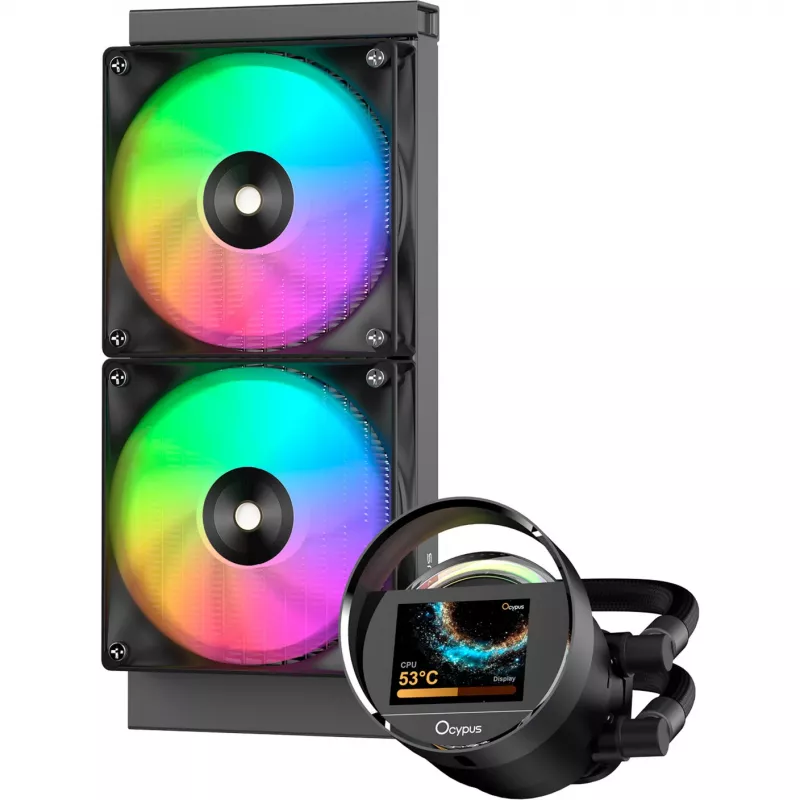 Arrefecedor líquido de CPU Ocypus Sigma L24 ARGB 240mm - Preto