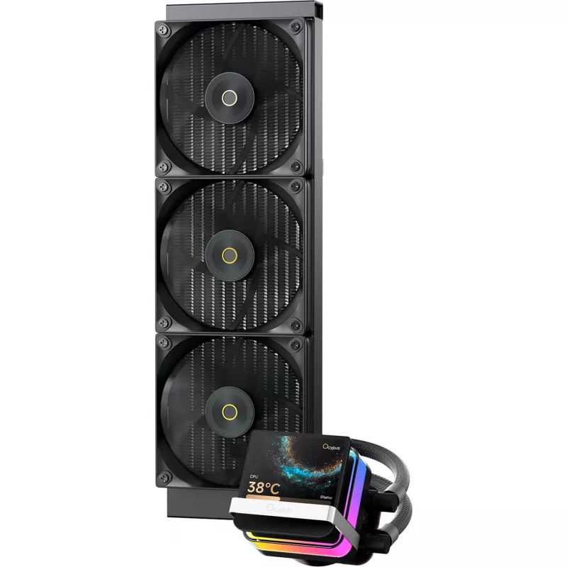 Arrefecedor líquido de CPU Ocypus Sigma L36 PRO AIO 360mm ARGB Preto