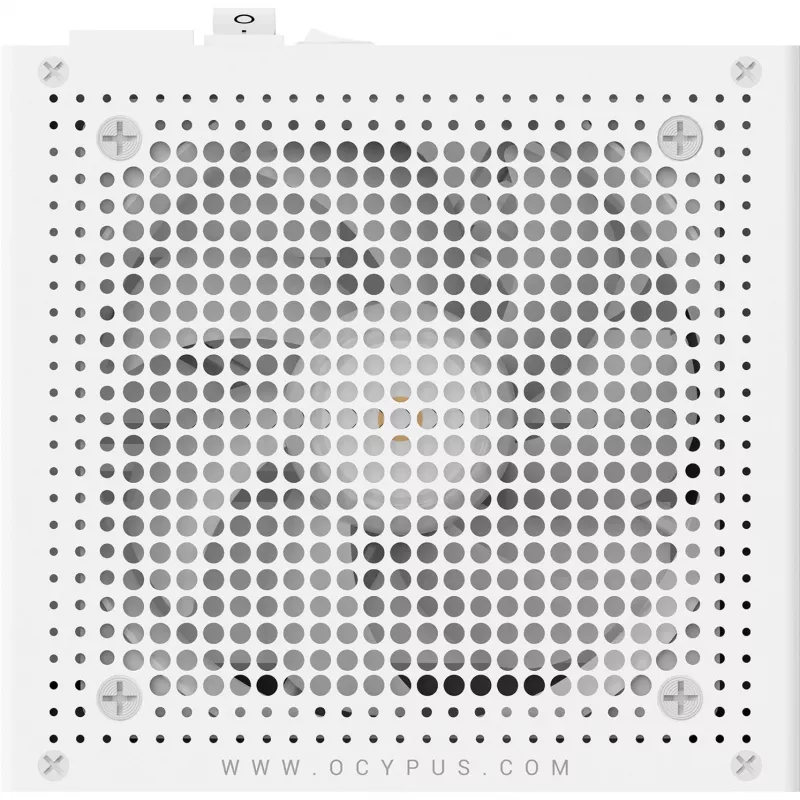 OCYPUS Iota P850 White Fonte de alimentação ATX 3.0 850W 80 PLUS Gold totalmente modular