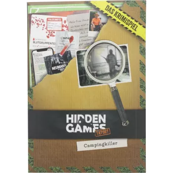 Hidden Games jogo de mistério: Campingkiller (edição alemã)