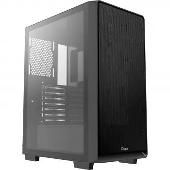 Caixa de PC mid-tower Ocypus Gamma C60 Preta com janela lateral em vidro temperado