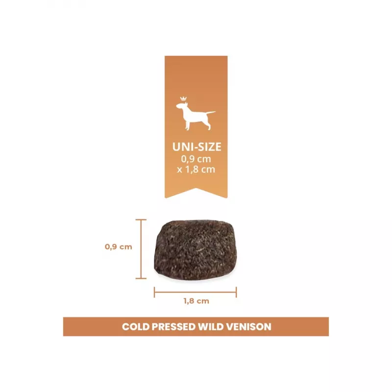 Alimento seco prensado a frio BEMO para cães com carne de caça - 1kg