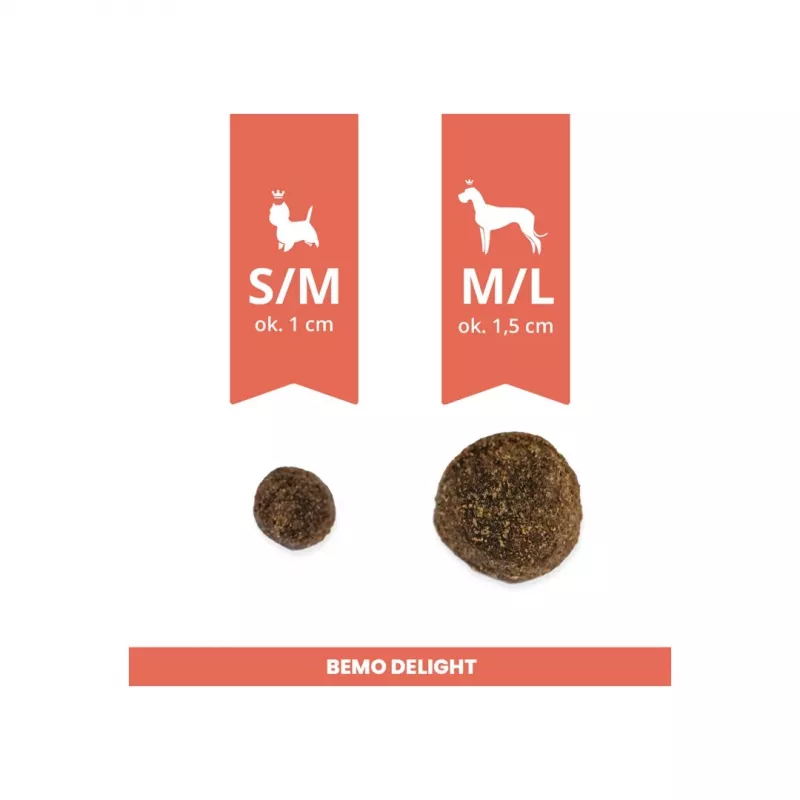Alimento seco BEMO Delight de vaca com peru para cães 15kg