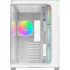 Caixa de PC mid-tower Ocypus Iota C70 Curve ARGB Digital Branca com vidro panorâmico de 270°