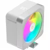 Ventoinha de caixa OCYPUS Delta A40 EX ARGB 120 mm - pack de 3, Branco