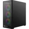 Caixa de PC mid-tower Ocypus Delta C70 ARGB Preta com vidro panorâmico